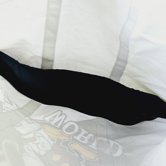 Disney Parks Tote Bag Disney World Mickey Mouse 1971 Cream Blue Canvas - Picture 8 of 8